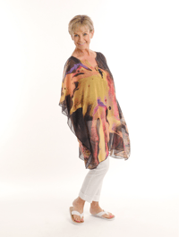 Image 1 of THUNDER PRINT KAFTAN