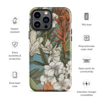 Image 20 of Colorful Botanical Plants Art Nouveau Tough Case for iPhone®