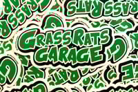 Grass Rats Garage Die-Cut Stickers!!