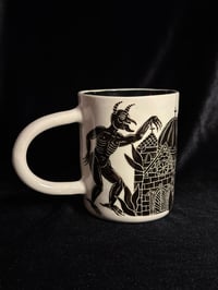 Image 2 of Burning church BIG MUG