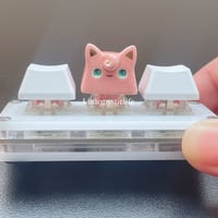 Image 2 of Pink Fairy Type Ceramic Keycap