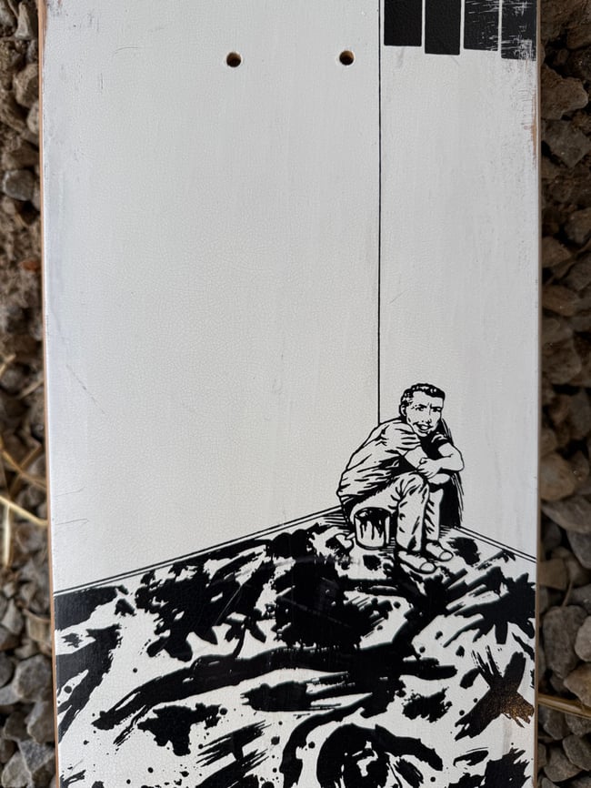 Focus Black Flag Six Pack Andy Roy skateboard OG glory