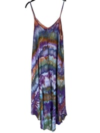 Image 4 of S Woven Wide-Leg Jumpsuit with Pockets in Earthy Agate Ice Dye