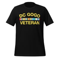 Image 1 of "DC GOGO VETERAN" Black T-shirt