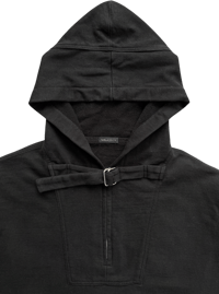 Image 2 of 90's Milkboy Bondage Choker Hoodie - L