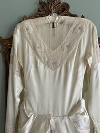 Image 9 of 1940s Beaded Draped Waist