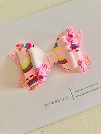 peppa pig bow 
