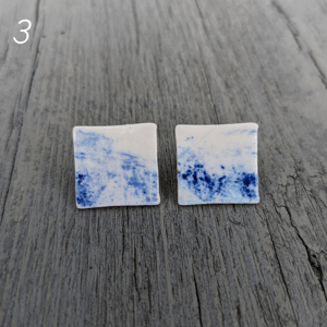 Image of Seascape Stud Earrings