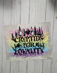 Cryptids for Equality - 11x14 Print