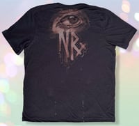 Image 2 of “KALEIDOSCOPE” BLEACH PAINTED T-SHIRT XL