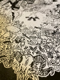 Image 2 of BIG GLADE ENERGY A3 SCREEN PRINT 