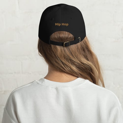 Image of CLASSIC DAD HAT - YUPOONG 6245CM WITH THE OFFICIAL HIP HOP MOVEMENT LOGO