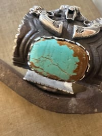 Image 4 of #8 Turquoise Cowboy Cuff