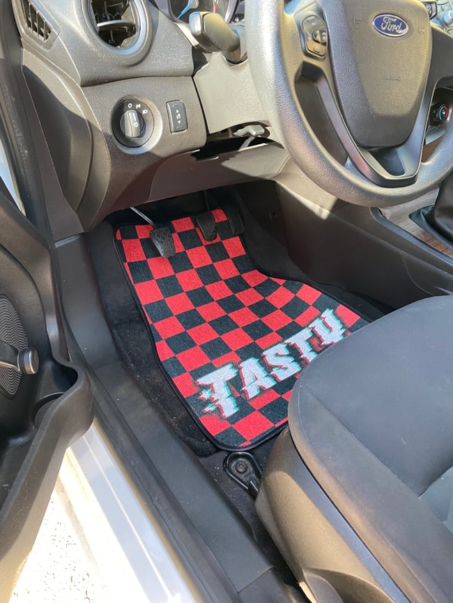 Floor Mats Red 