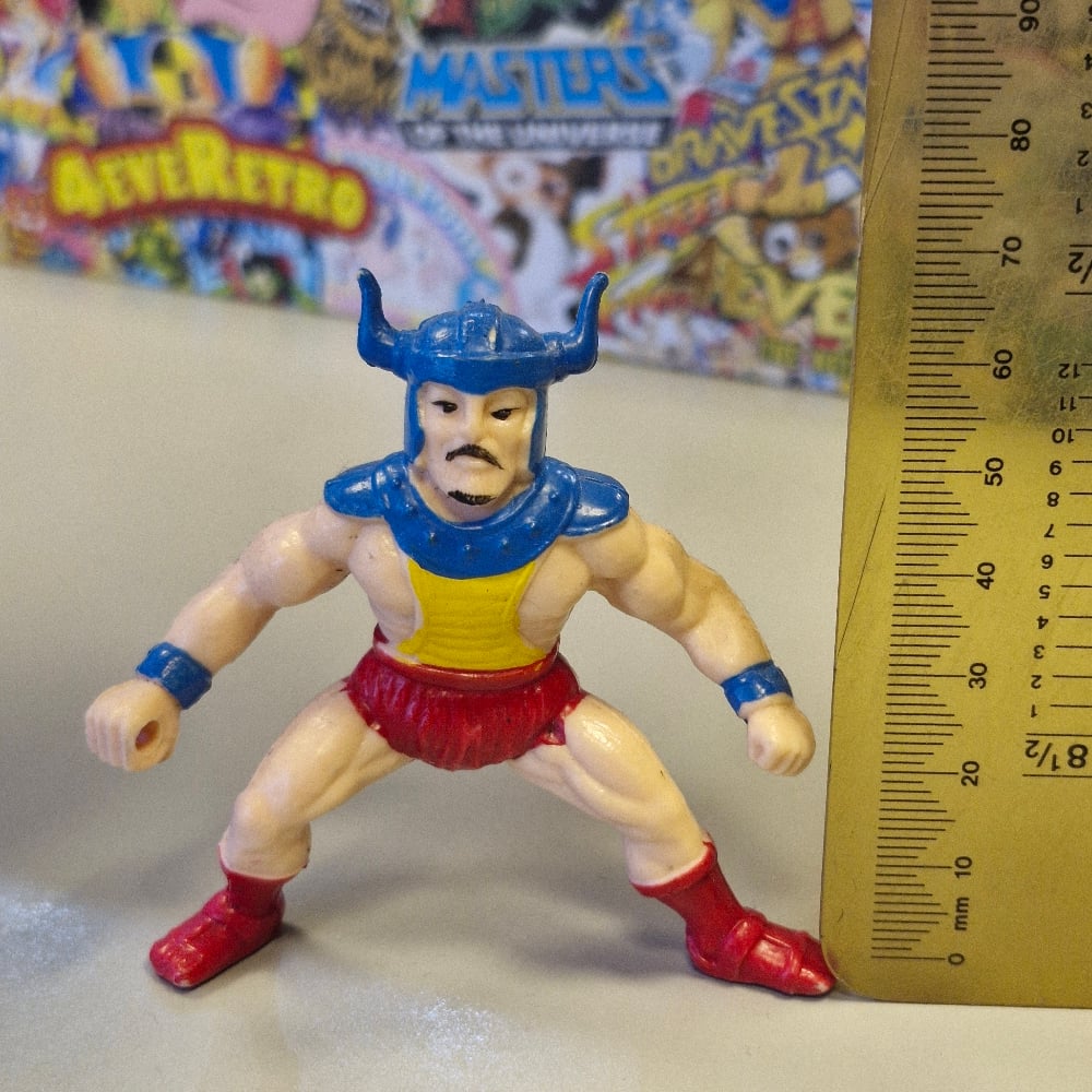 Image of Sungold Galaxy Warriors Deevil Mini Action Figure MOTU KO ~3" PVC