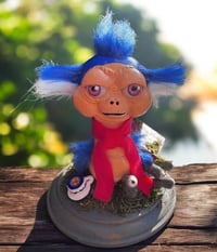 Image 1 of Just a Worm - Hand-sculpted fantasy creature inspired by the classic film Labyrinth