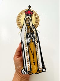 Image 2 of LA VIRGEN DE FATIMA SVG / ARCHIVO DIGITAL