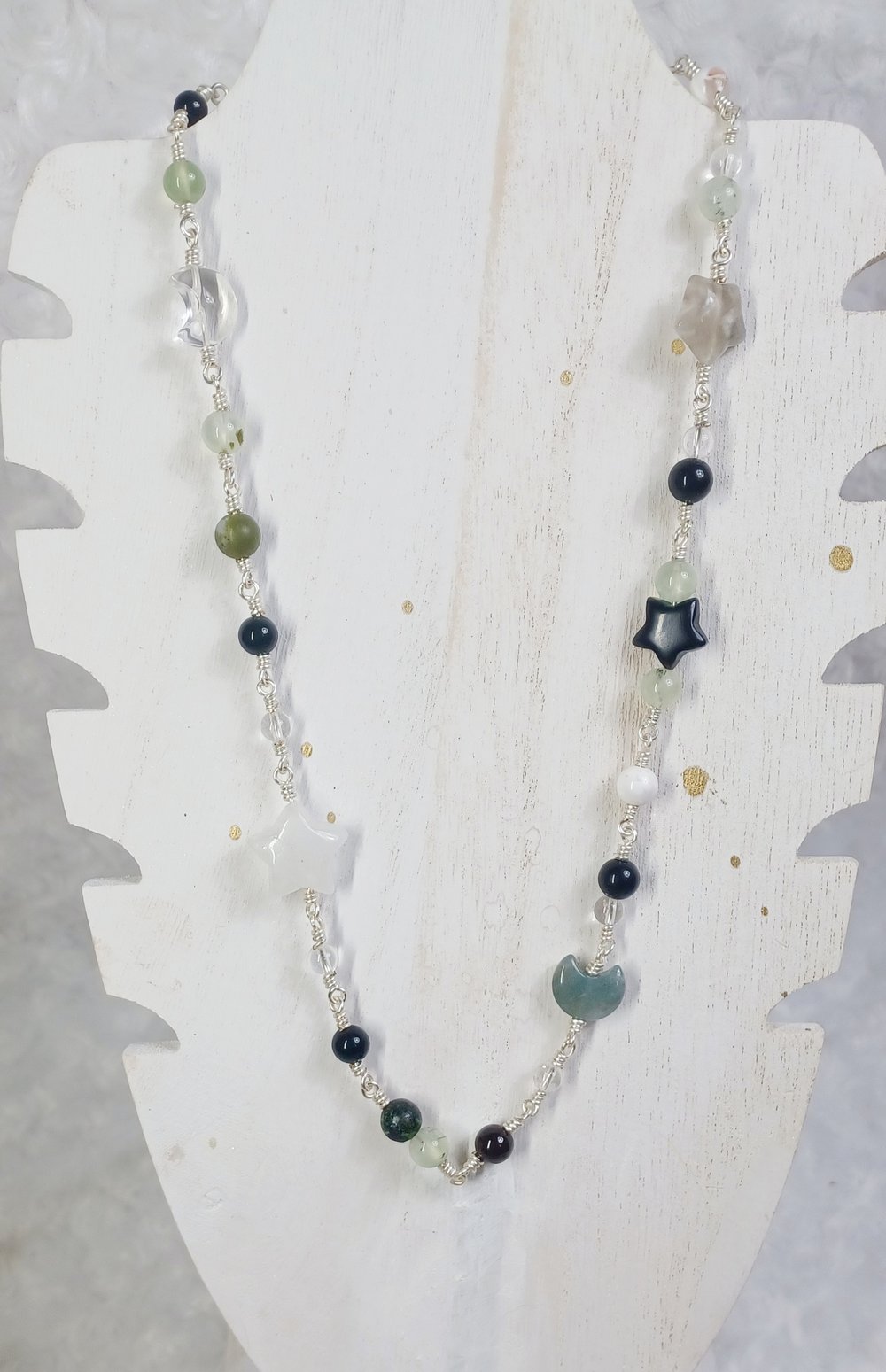 Image of Gaia Earth stone necklace 