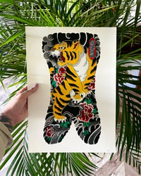 A3 Tiger Print