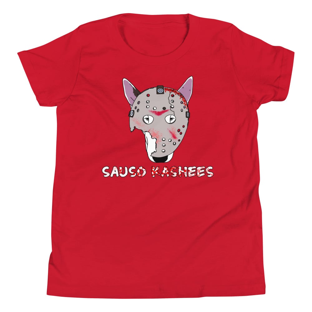 Image of SAUSO KASHEES YOUTH SHORT SLEEVE / RED