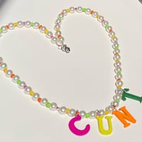 Image 2 of Charisma, Uniqueness, Nerve, and Talent- Necklace