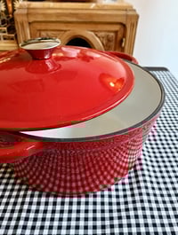 Image 3 of Cocotte Redonda Roja