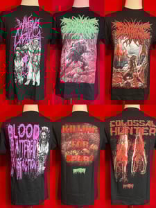 Image of Officially Licensed Esophagus/Waking The Cadaver Shirts! 