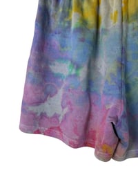 Image 14 of M 100% Cotton French Terry Sweatsuit Set in Muted Euphoria Spiral Ice Dye