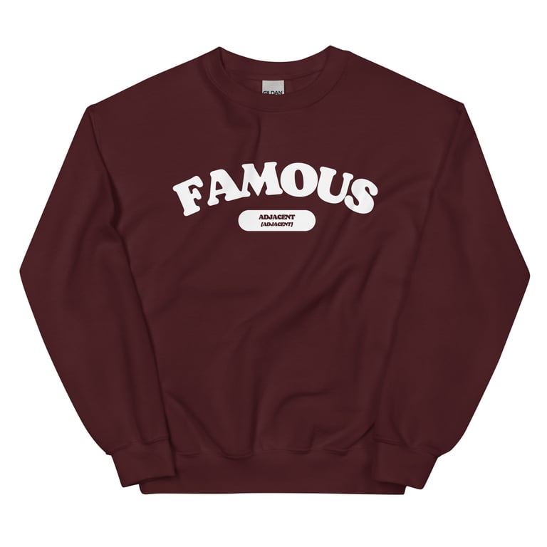 Famous Adjacent (Adjacent) (Simple Design) Sweatshirt