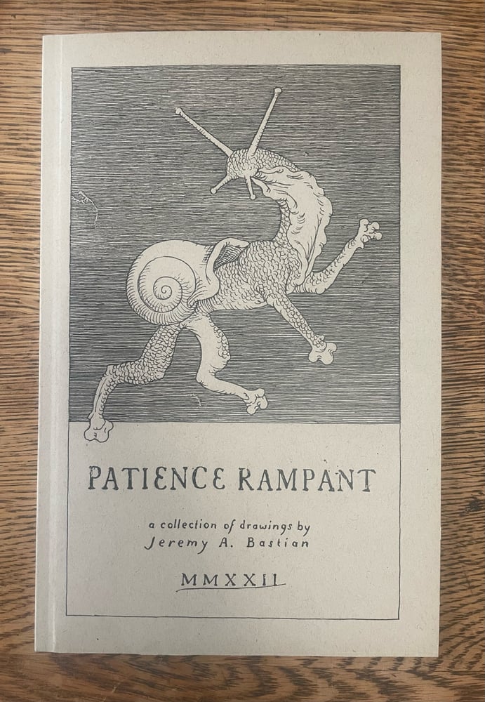 Image of Patience Rampant. 2022 sketchbook