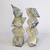 Image 3 of Bone Weary<br>8 Piece Polyhedral set