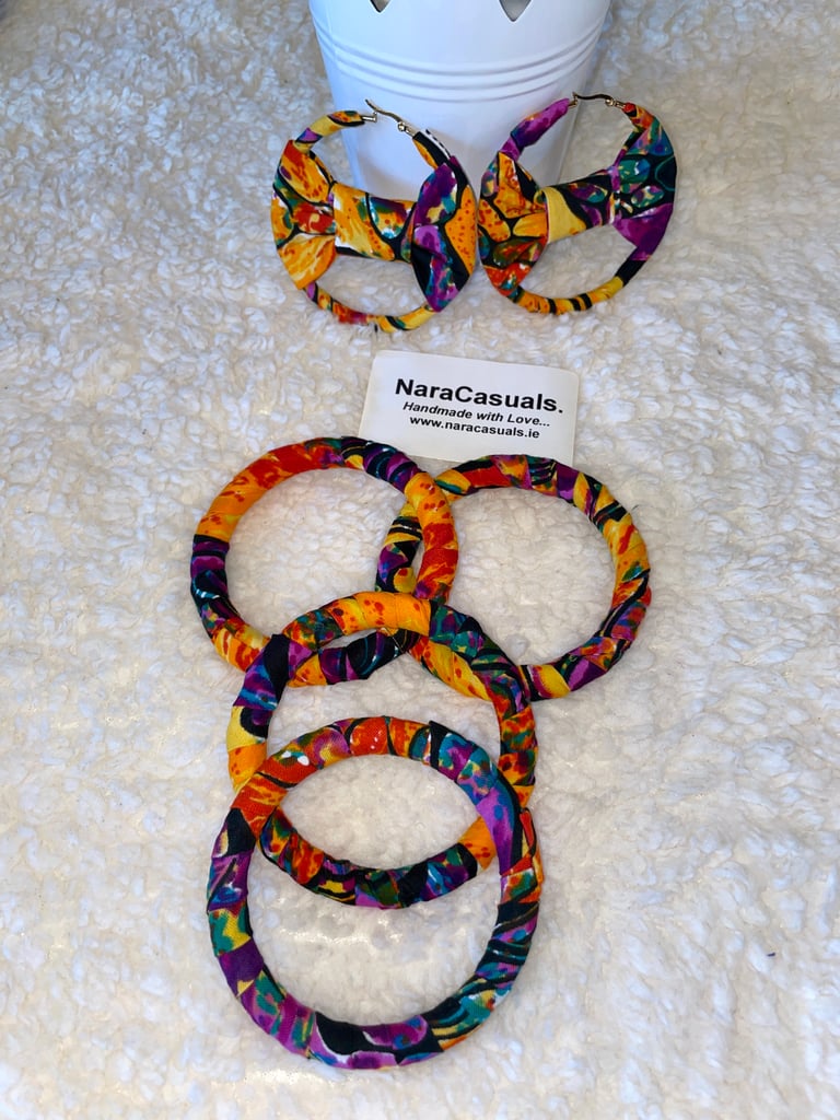 Colourful Tribal Large Bangles Image 4