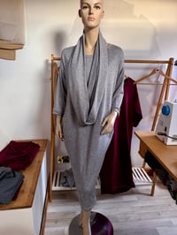 Image 14 of Milano jumper dress with pockets & sleeves - thicker fabrics 