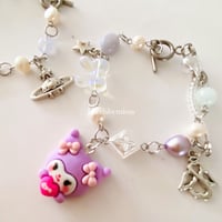 Image 3 of Space Bunny and Kuromi bracelets 