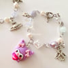 Space Bunny and Kuromi bracelets 