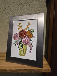 Image 3 of Pop Art Roses Framed Print