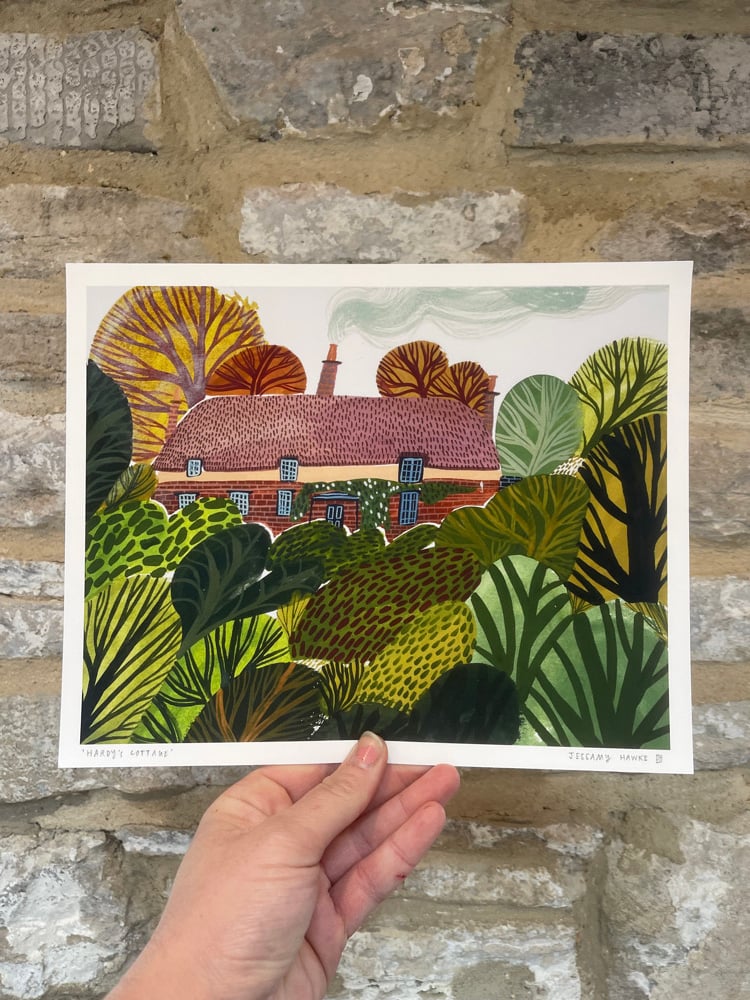 READY TO SHIP Giclée print ‘Hardy’s Cottage’’