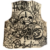 Image 2 of 1 OF 1 RIP MEEKA VINTAGE DISTRESSED CARHARTT VEST L