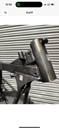 Image 8 of 2002-2007 Tinworksinc Harley Davidson Touring Bagger Stock Replacement Frame  USA Made