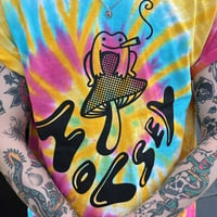 Image 1 of TIE DYE FROG TEE 