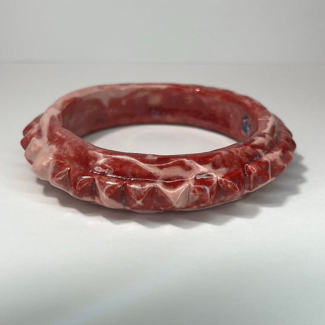 Studded Meat Bracelet C - 7.50 in Inner Circumference