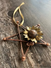 Image 1 of Sunflower Wallhanging ~ Made to Order