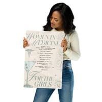 12x18in SAGE WOMEN IN MEDICINE POSTER