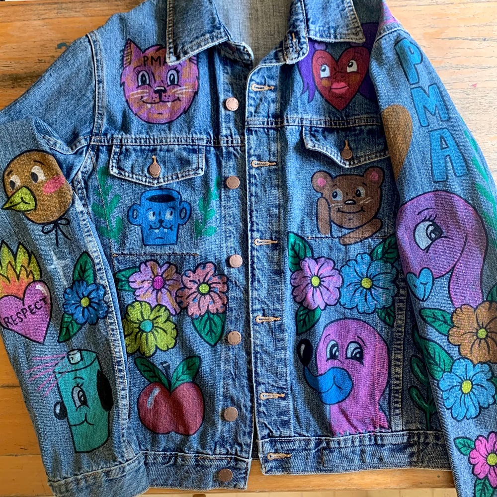 Image of “Romance Yourself “ Hand Painted Jacket 