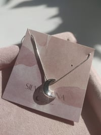 Image 5 of moon necklace 弯月项链