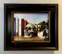 Image 2 of Meditation on Death III original oil painting