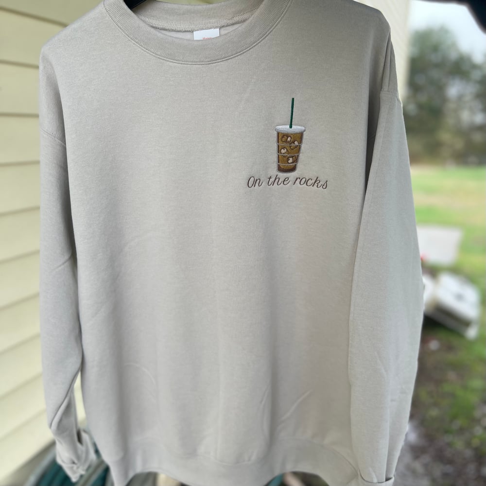 Image of Iced coffee crewneck 