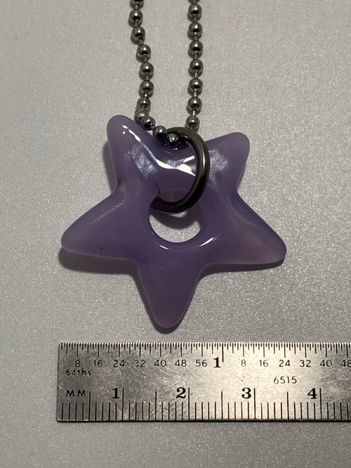 Image of milky purple star