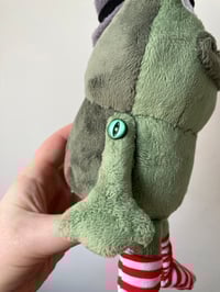 Image 3 of Small - happy Frog Of Many Names Plushie - OTGW - made to order