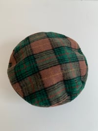 Image 2 of Edie wool beret tartan